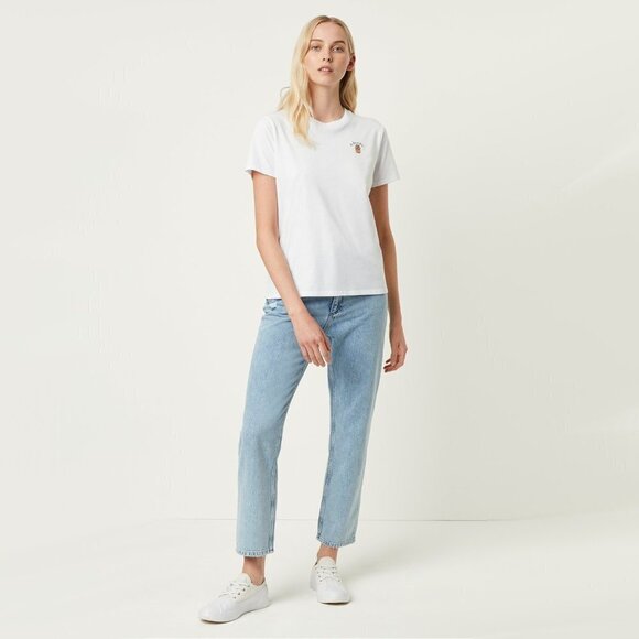 NWT French Connection French Fries boyfriend t-shirt, S - Picture 3 of 9